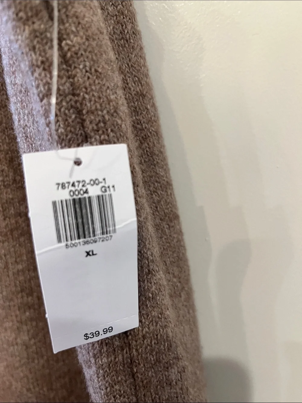 Old Navy Brown Sleeveless V-Neck Knit Tunic